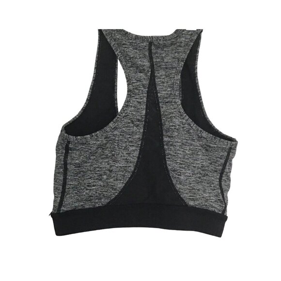 COMFTABLE WOMENS BLACK/GREY SPORTS BRA SIZE SMALL - Picture 2 of 4